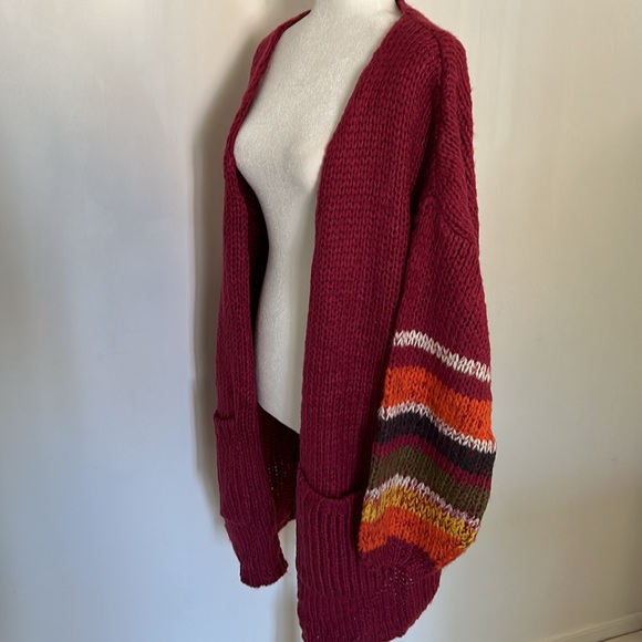 NWT Davi & Dani Open Front Cardigan - Picture 2 of 6